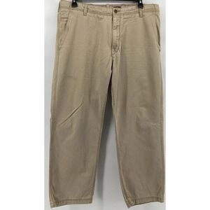 Timberland Mens Tan 100% Cotton Casual Chino Pants Size 38X30